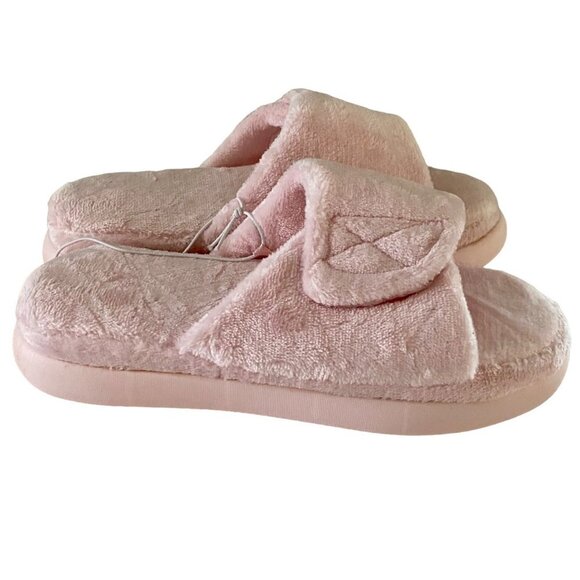 Dena Lives Ultra Soft Memory Foam Slippers Indoor Outdoors Pink Large NEW NWT - Picture 6 of 11